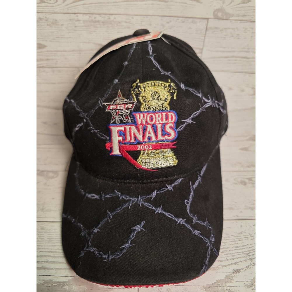 PBR Professional Bull Riding LV 2002 World Championship Grey Adjustable Cap